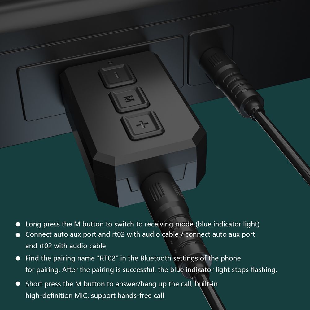 USB Bluetooth Audio Dongle Audio Receiver Wireless Music