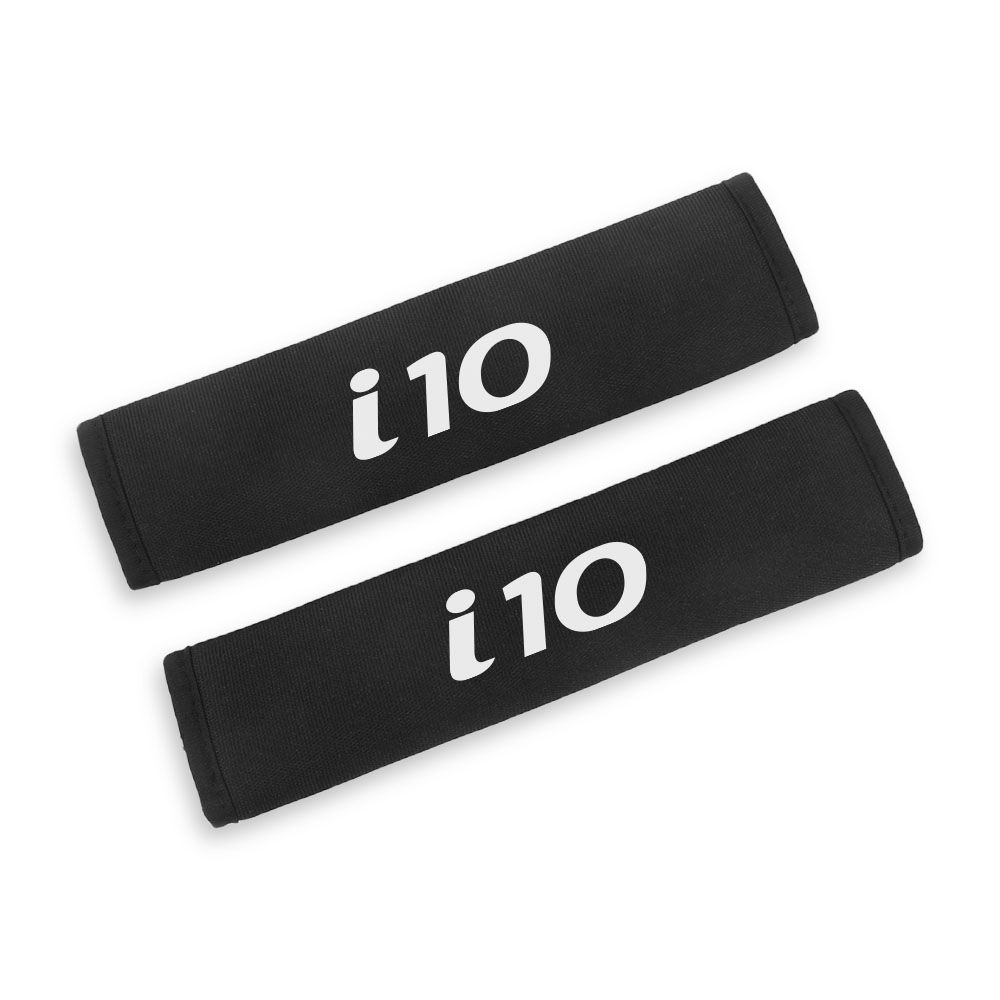 （For）2Pcs Auto Seat Belt Cover For Hyundai I20 I40 Kona Ioniq Creta Equus Breathable Safety S