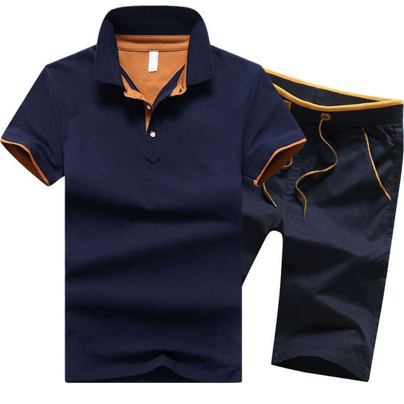 One Piece Of Summer Cotton Short-sleeved T-shirt Men #39;s