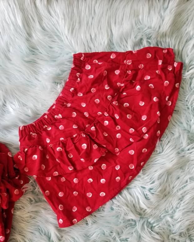 Flare Corduroy Skirt For Kids