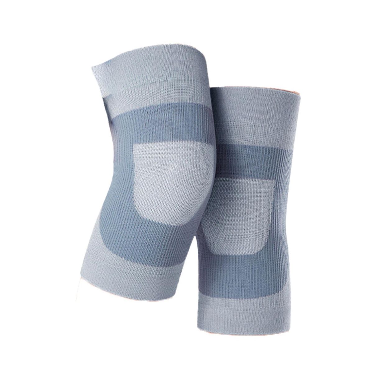 1 Pair Knee Support Protector Adults Knee Pads Yoga Sport Soft Knee Guards Grey
