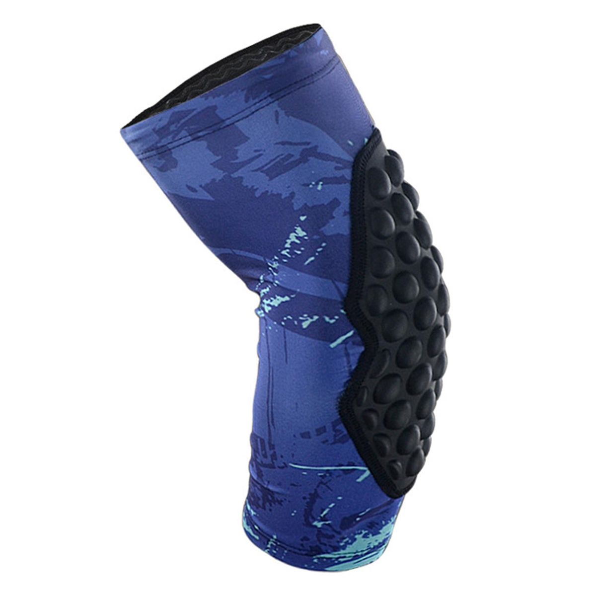 1Pc Knee Compression Sleeve Tennis Training Fitness Sports Knee Pad Blue