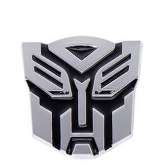 Automotive Transformer Metal Sticker For Skoda Yeti Octavia