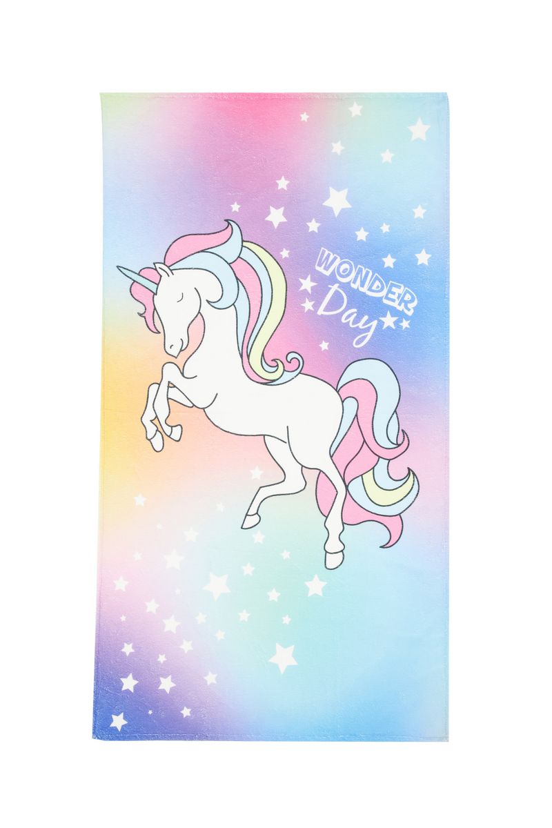 Girl Casual Towel - Blue