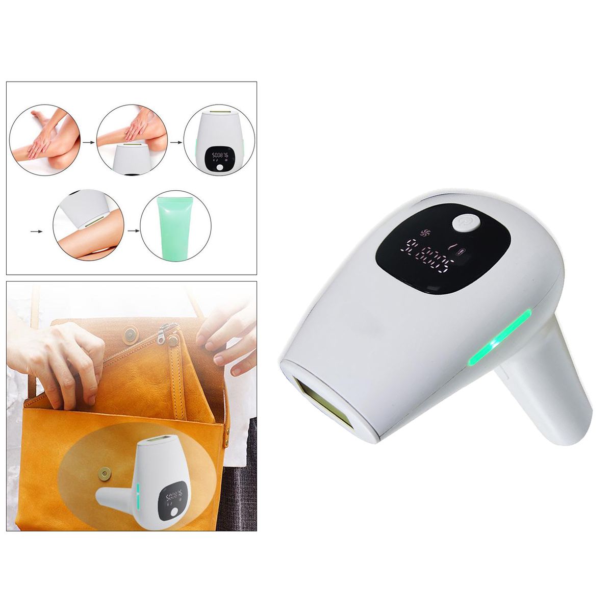 Painless Permanent Hair Removal Device At Home For Armpits Face Back