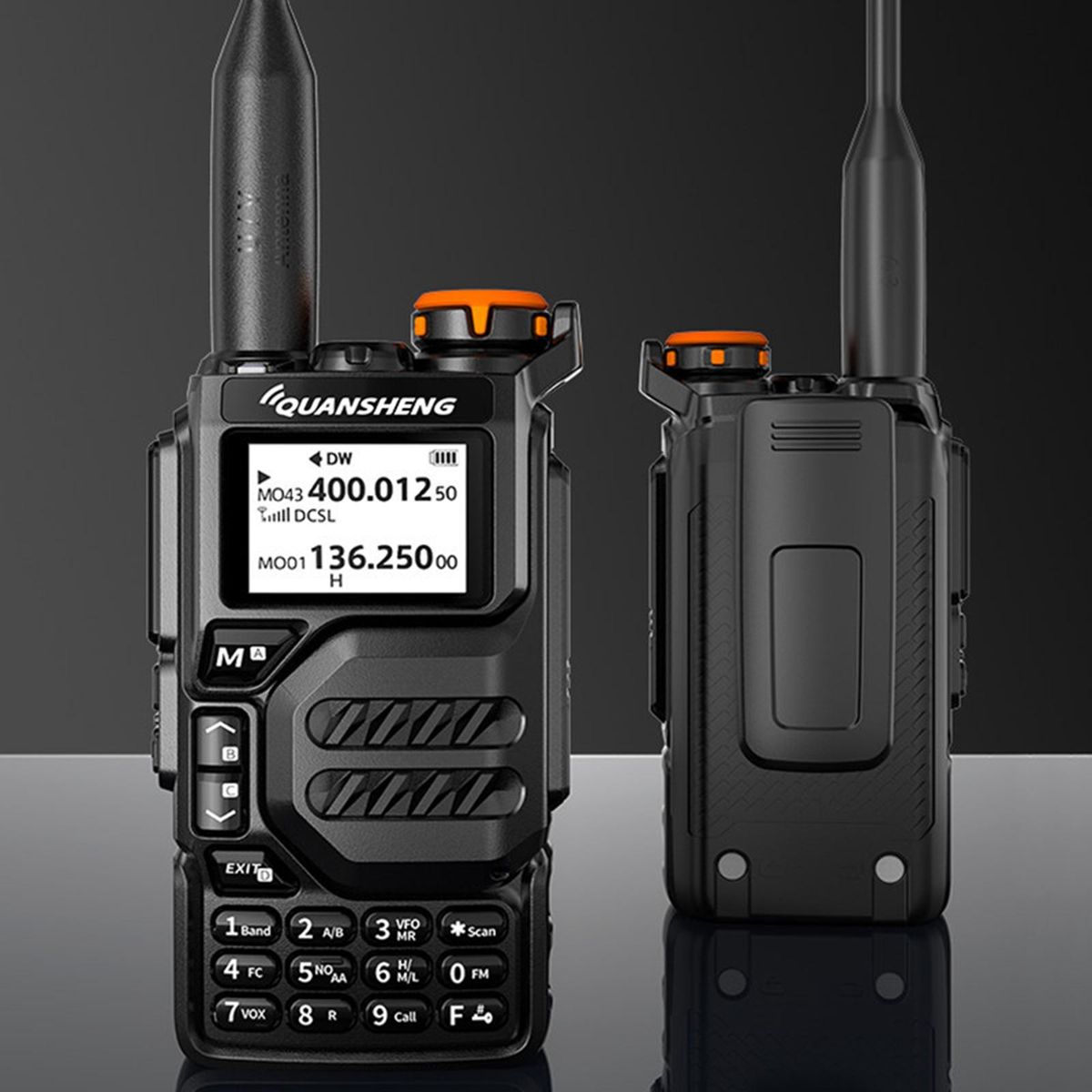 -k5 Vox 50-600MHz RX Freq With Cable