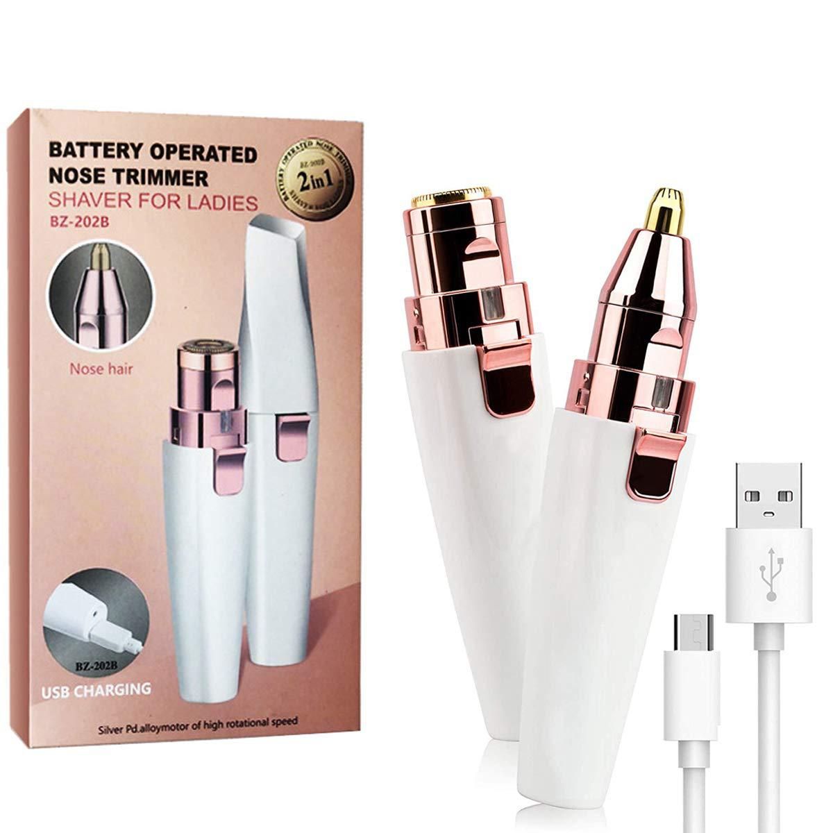 Electric Eyebrow Trimmer Mini Eye Brow Epilator Facial Lipstick Shape Hair Removal