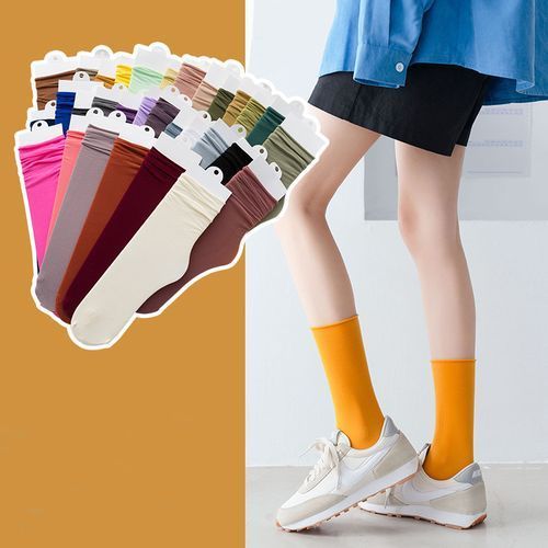 Women Spring Summer Thin Socks