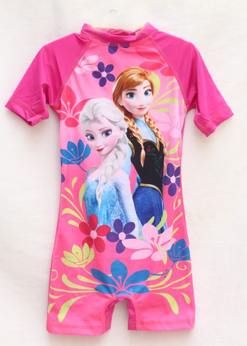 Girl's Character One Piece Swim Suit