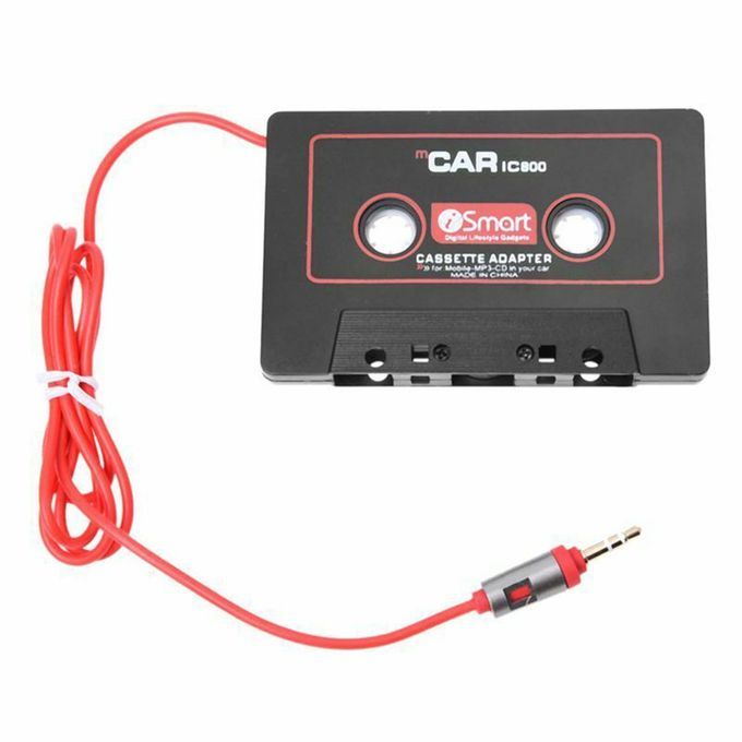 MT  Car Audio Systems Car Stereo Cassette Tape Adapter For Mobile Phone MP3 AUX