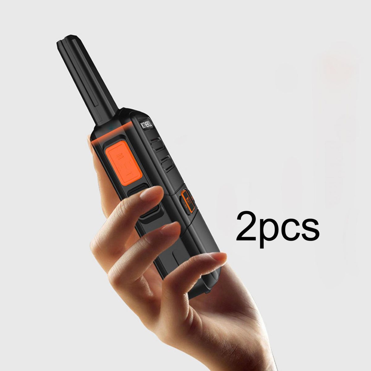 Rechargeable Handheld Radio For Hiking 2 Sets