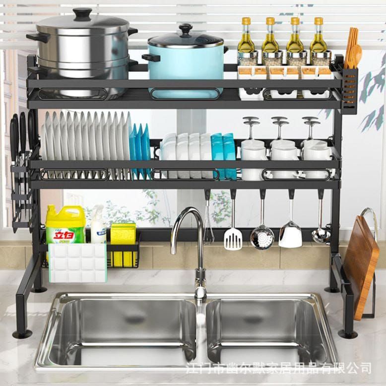 Premium Luxury Over The Sink Dish Drainer 85cm