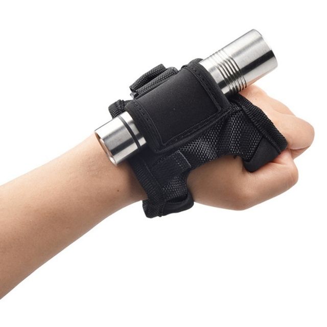 1pc Underwater Scuba Diving Dive Led Torch Flashlight Hand