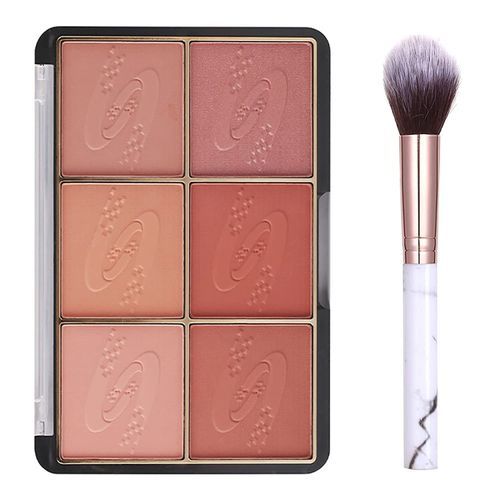 Blush Palette, Matte Mineral Face Blush,Contour And