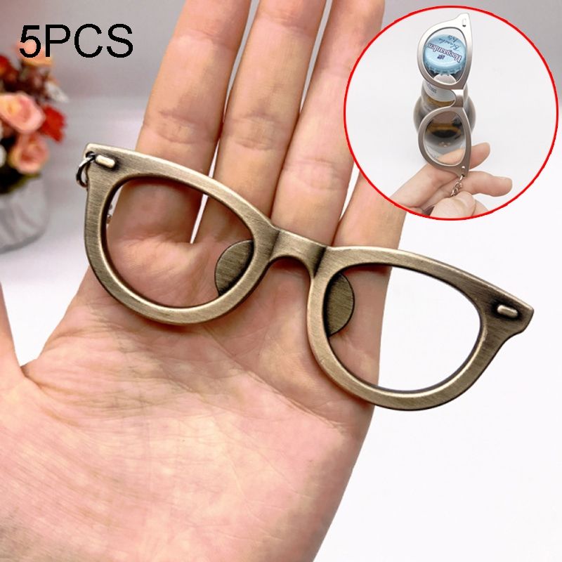5 PCS Multi-function Opener Key Chain Car Key Pendant, Size: 10.5x3.5cm (Black)