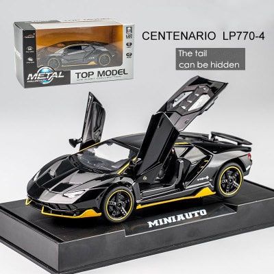 Hot LP770 1:32 Car Alloy Sports Car Model Diecast Sound