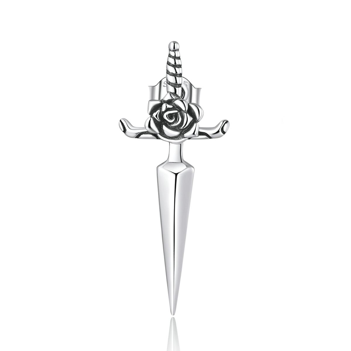 Rose Dagger Ear Stud