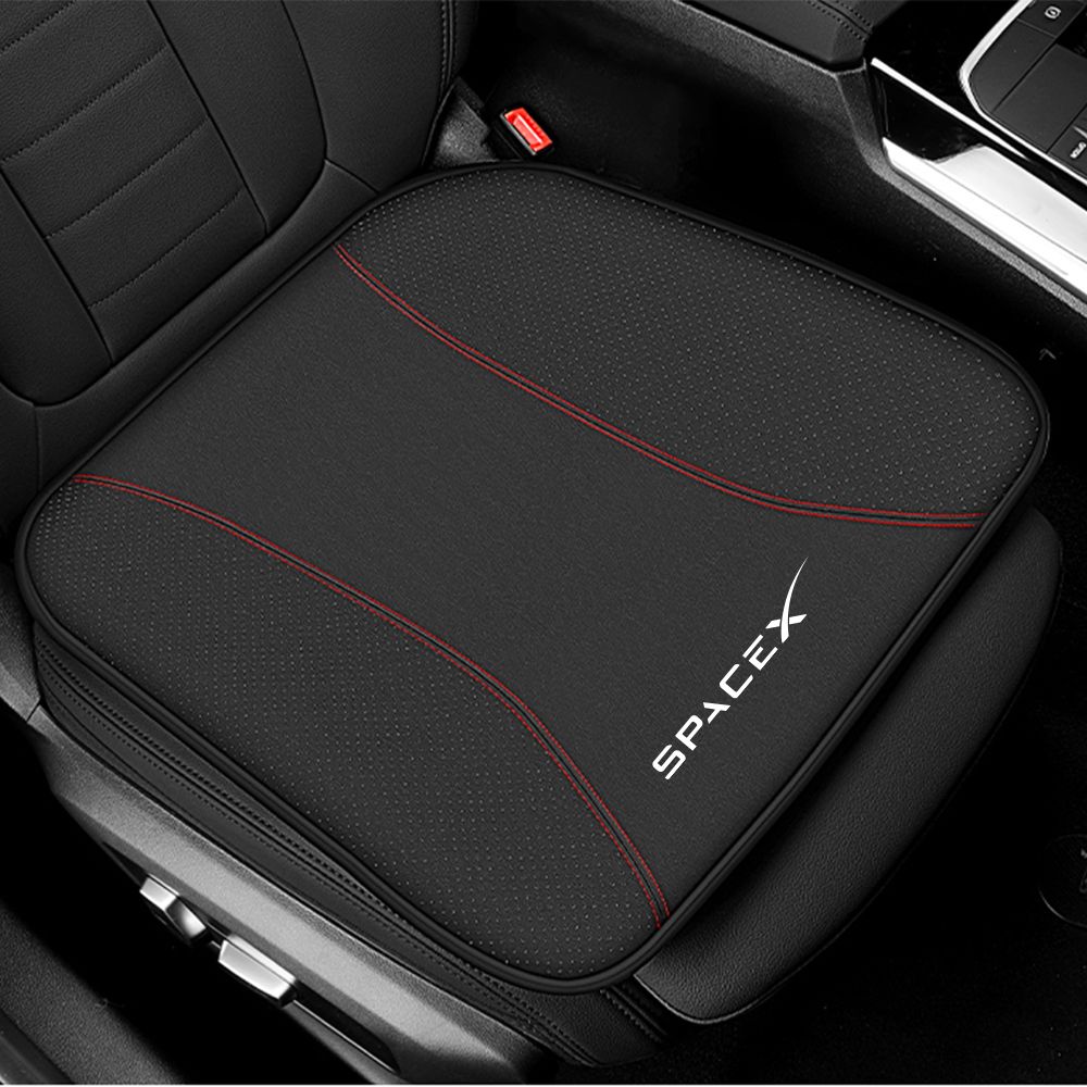 （For SpaceX）Car Seat Cover Cushion Pad Leather Protection Memory Foam Mat Auto Interior Accessories