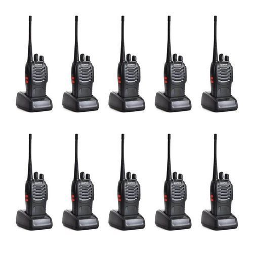 Sound Walkie Talkie BF-888S Two Way Radio - 10 Pieces