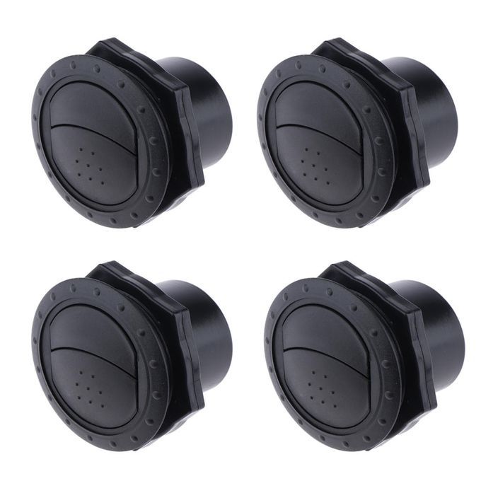 4Pcs RV Motorhome Roof Vent Exhaust Air Flow Vent Plastic Interior