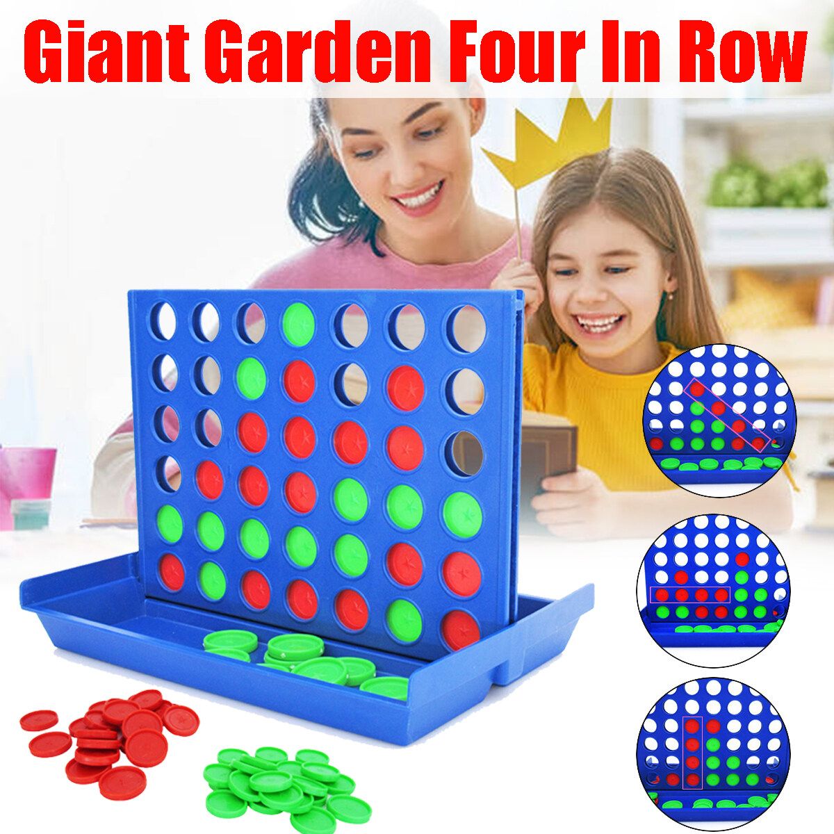 Connect 4 In A Row Four In A Line Board Game Child Family Fun Take On Trips Toys