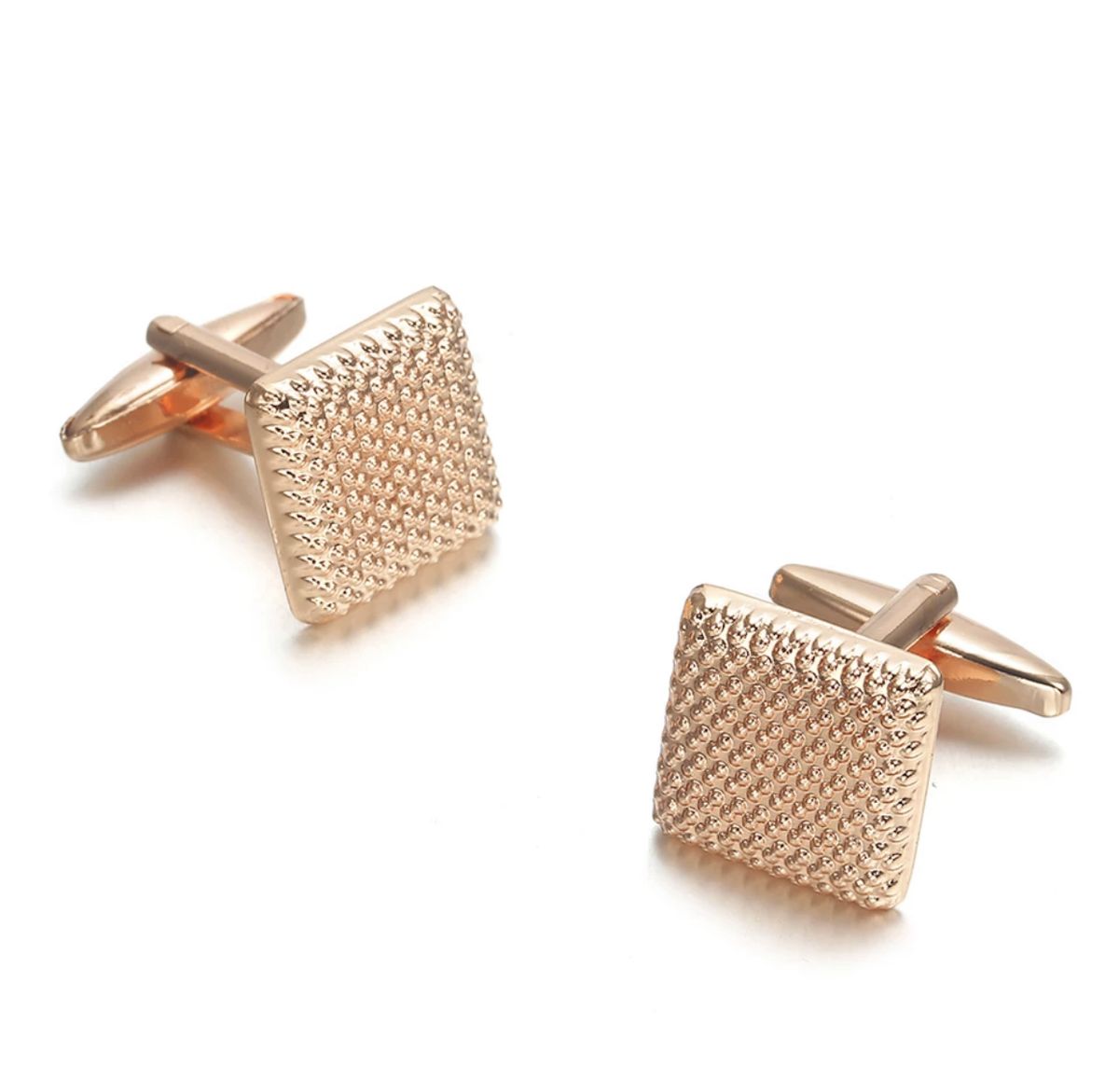 Men's NetPrint Cufflinks -Gold