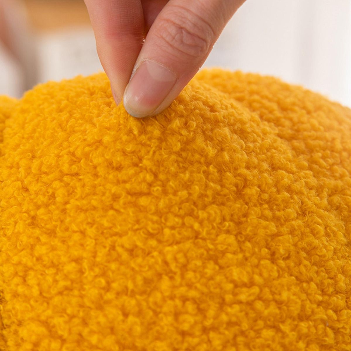 18cm Pumpkin Plush Pillow Pumpkin Plush Pillow Party Scene Decorations Yellow