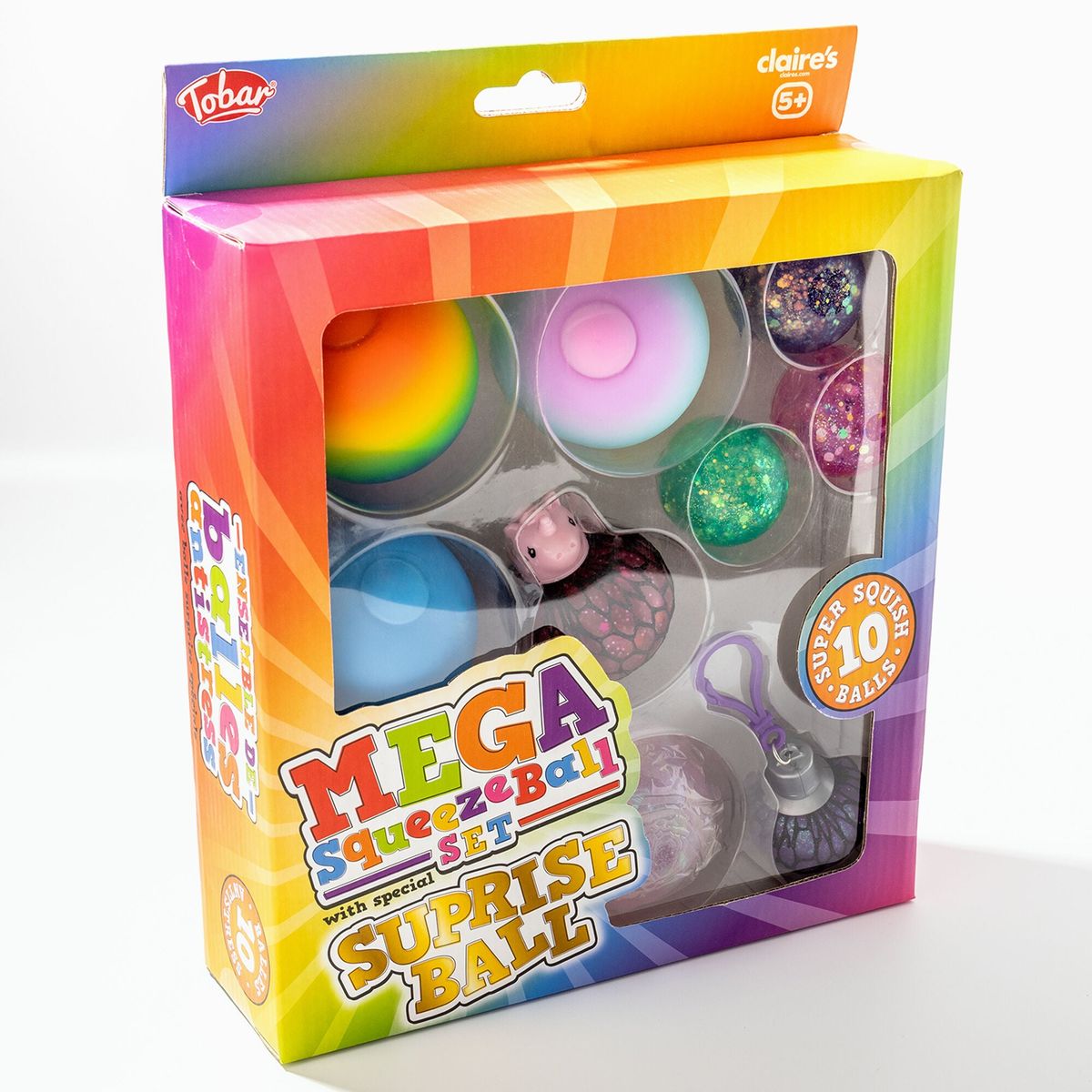 Mega Squeezeball Fidget Toys Set - 10 Pack