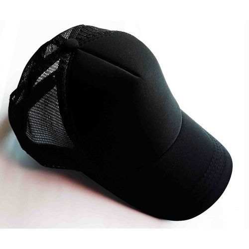 Plain Net Cap - Black