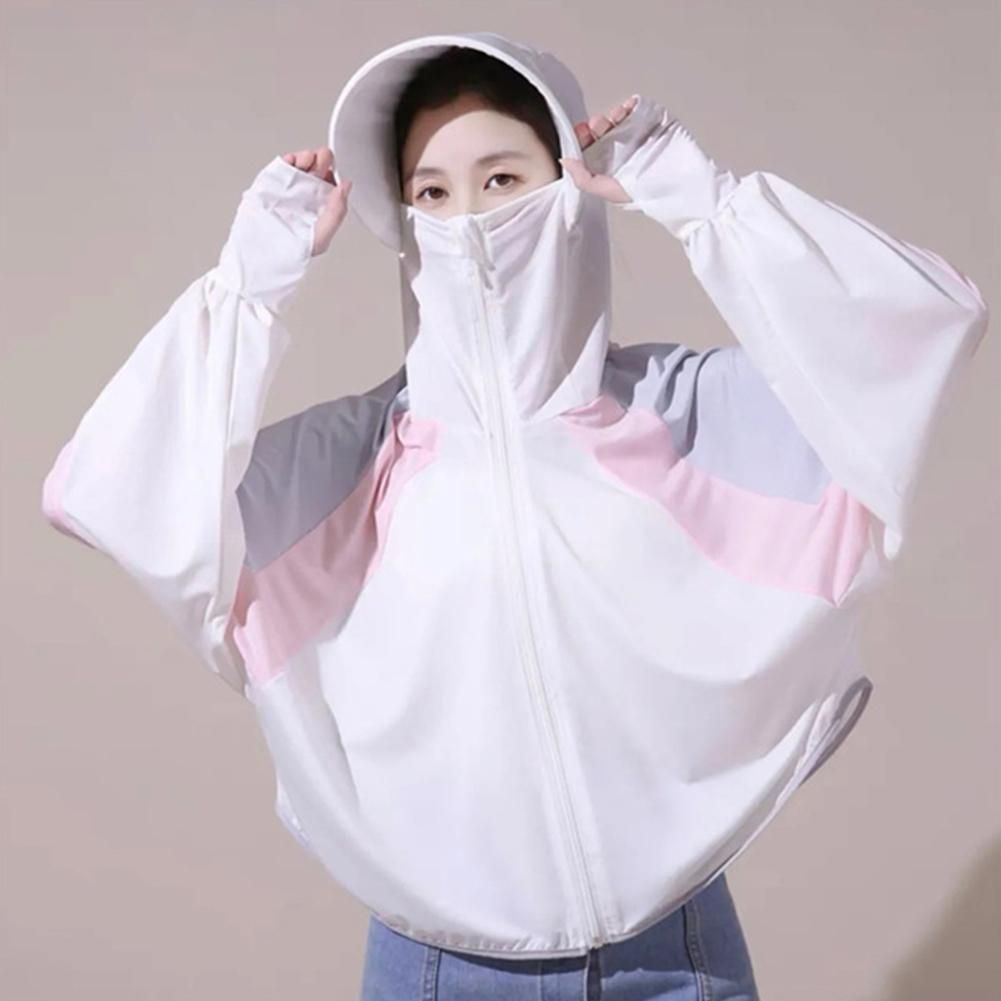New Arrival Women Sunscreen Hat Ice Silk Clothing Summer Big Edge Outdoor Shirt Short Coat Uv Protection Boy Hat Sun Hat