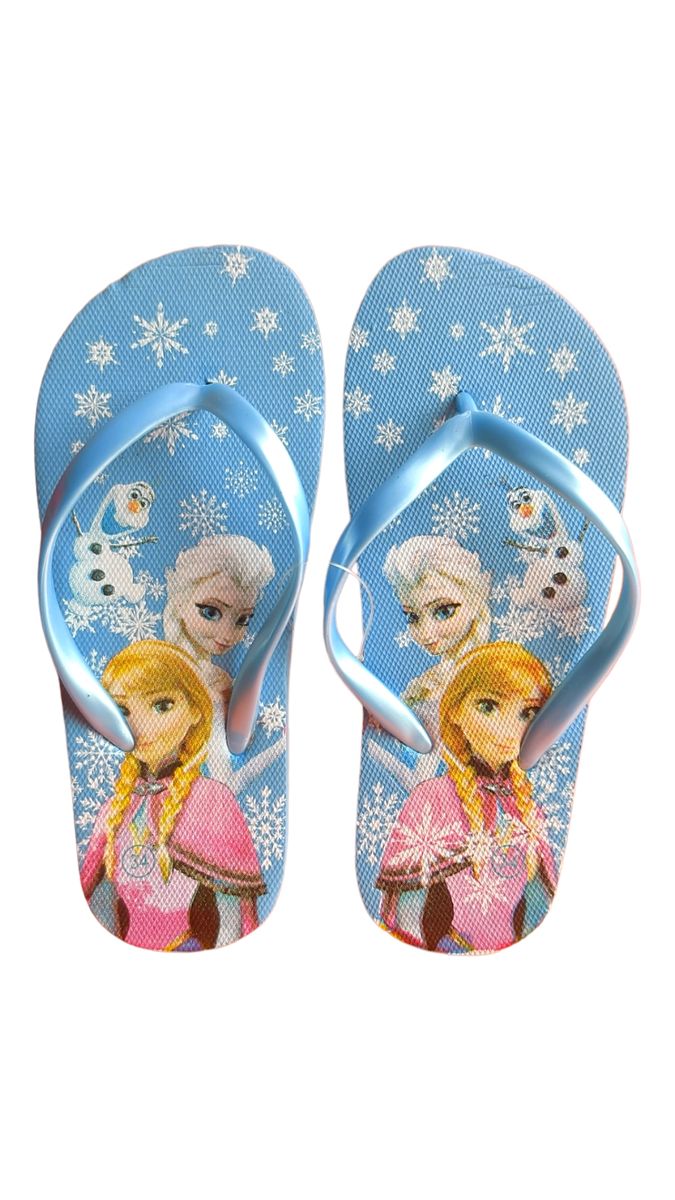Character Girl Slippers - Blue