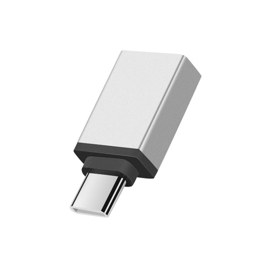 Universal Type-C To USB Adapter OTG Converter Head-Silver