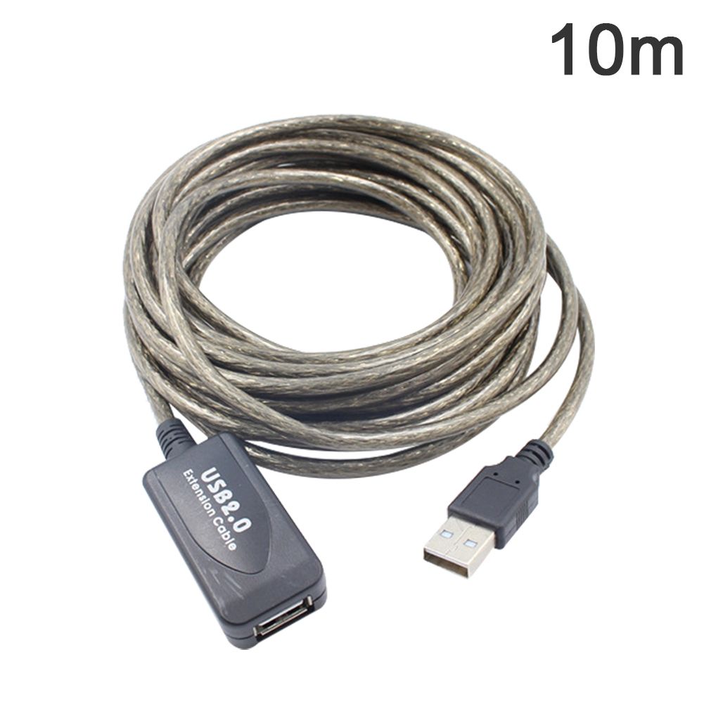 5/10/15/20m USB 2.0 Active Extension Repeater Cable Signal