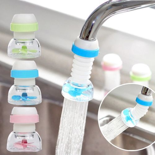 6PCS Splash-Proof Tap Water Filter Retractable