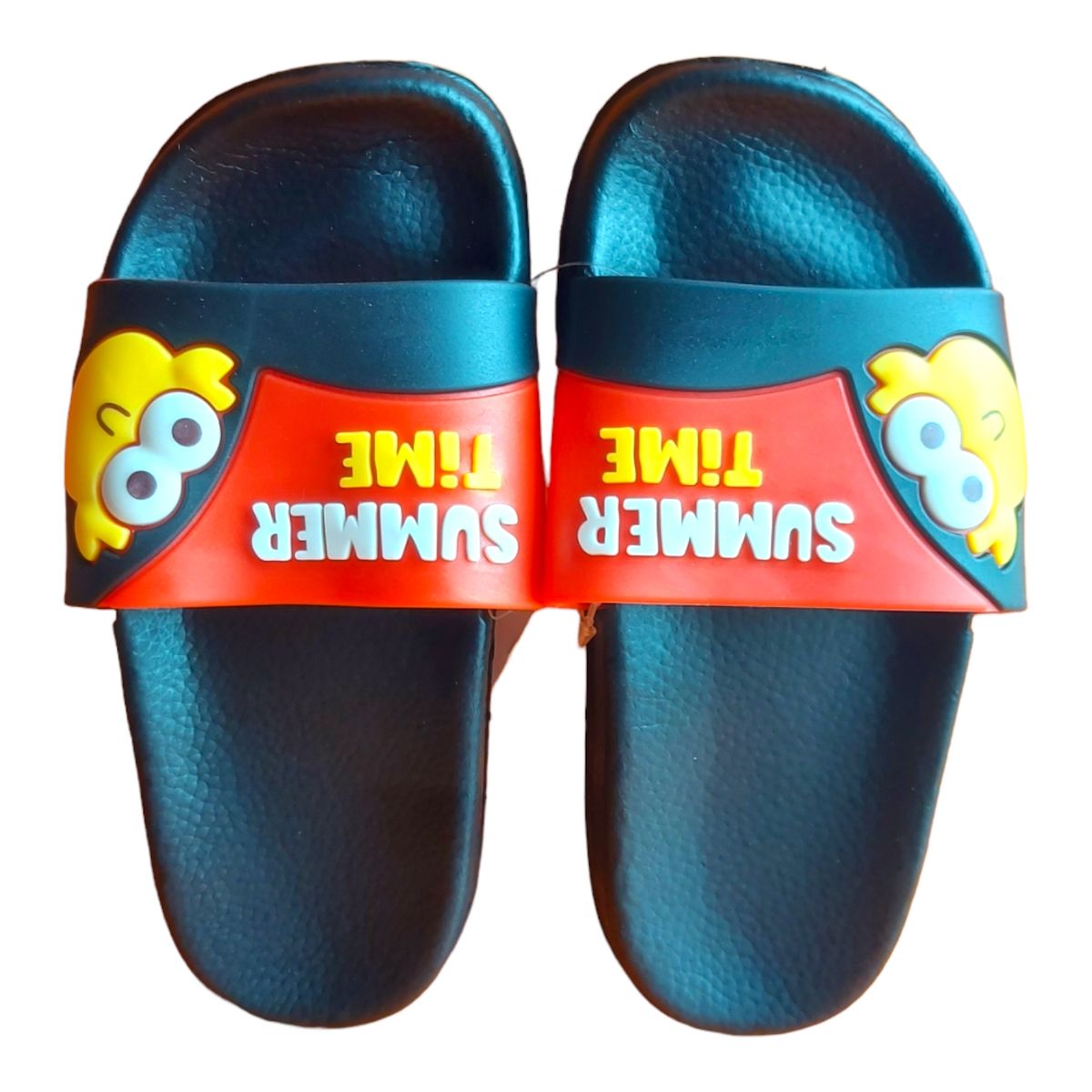 Summertime Boy Slides- Black