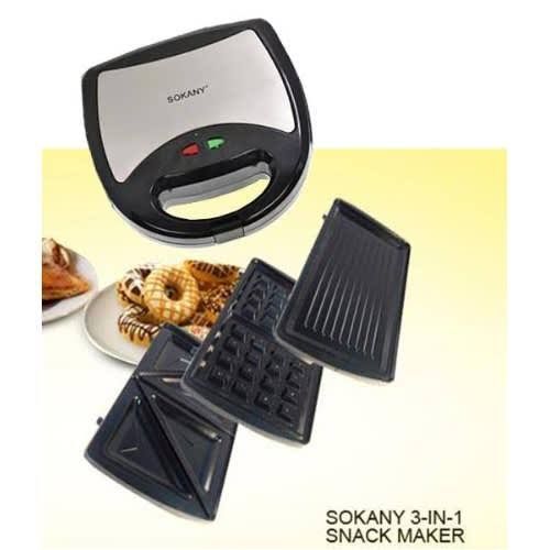 3 In 1 Snack Maker -black
