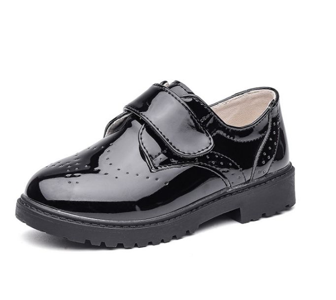 Executive Sturdy Boys Formal/school Shoe In Black