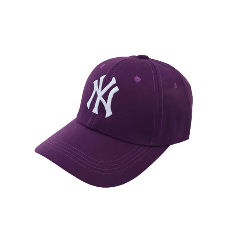 Adorable Base Ball Face Cap For All Genders Purple