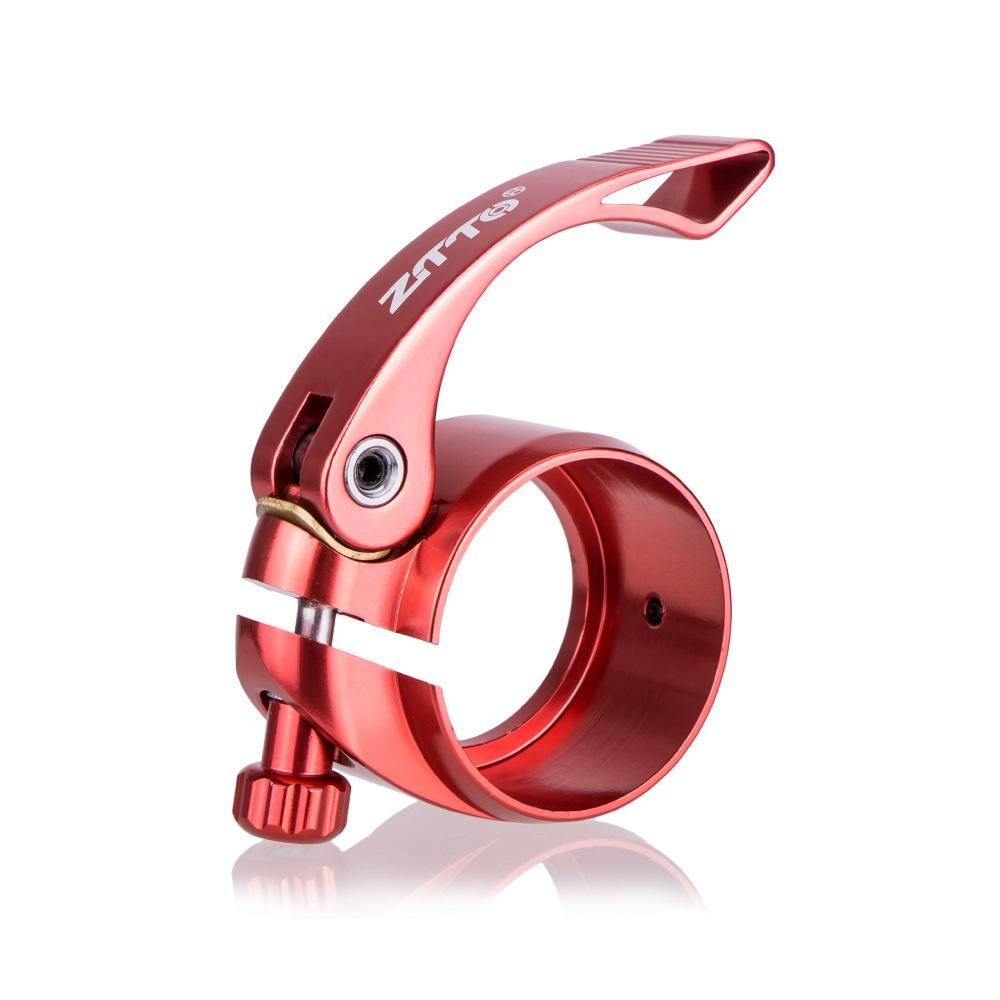 ZTTO Seats Post Clip Folding Bicycle Seatpost Clamp Aluminum Alloy Seats Post Bike Seats Tube Clamp Folding Bike Accessories