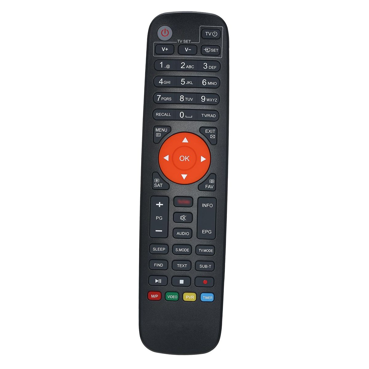 GTMEDIA V7 Remote Control for GTMEDIA All Series V7s V7 Plus Dedicated Smart Replacement Free sat V7 V7 MAX V7 Super GTC Receiver Set Top Box