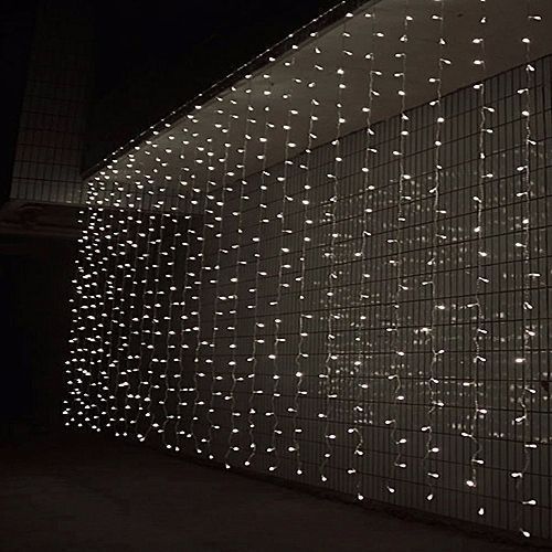 480 Bulbs Waterfall Christmas Curtain Lights