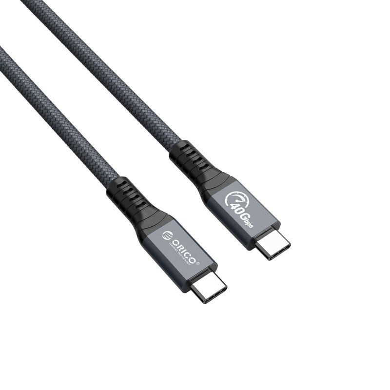 40Gbps Thunderbolt 4 USB-C / Tpye-C Data Cable, Cable Length:2m(Grey)