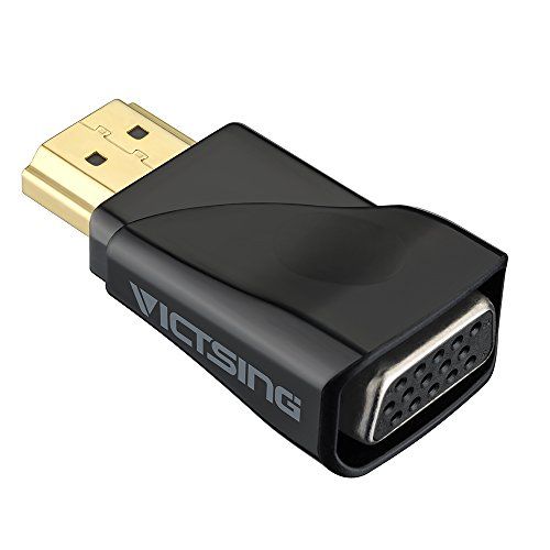 DisplayPort (DP) To VGA Adapter, 1080p HD Converter Cord, Compatible With Laptop, PC Monitor And Projector