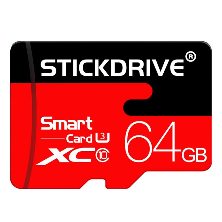 Stickdrive 64GB Class 10 Micro SD(TF) Memory Card
