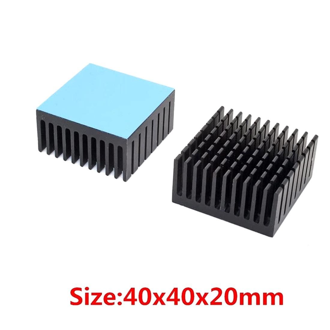 10 Pcs 40X40X20mm Aluminum Heatsink Radiator Cooling Cooler