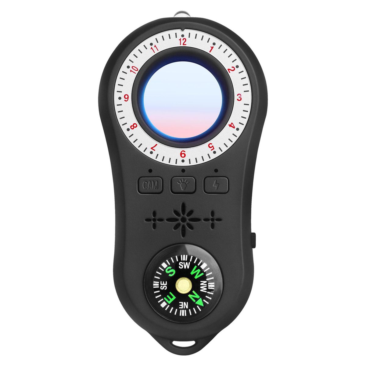 Personal Security Alarm Candid Camera Detector  Cameras Infrared Scanner Burglar Alarm Wireless Signal Scanner, Security Motion Vibration Sensor for Travel, Home, Hotels
