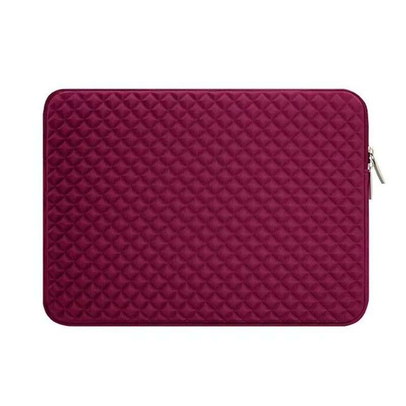 13 Inch Laptop Sleeve Case Ultrabook Macbook Bag-Dark Red