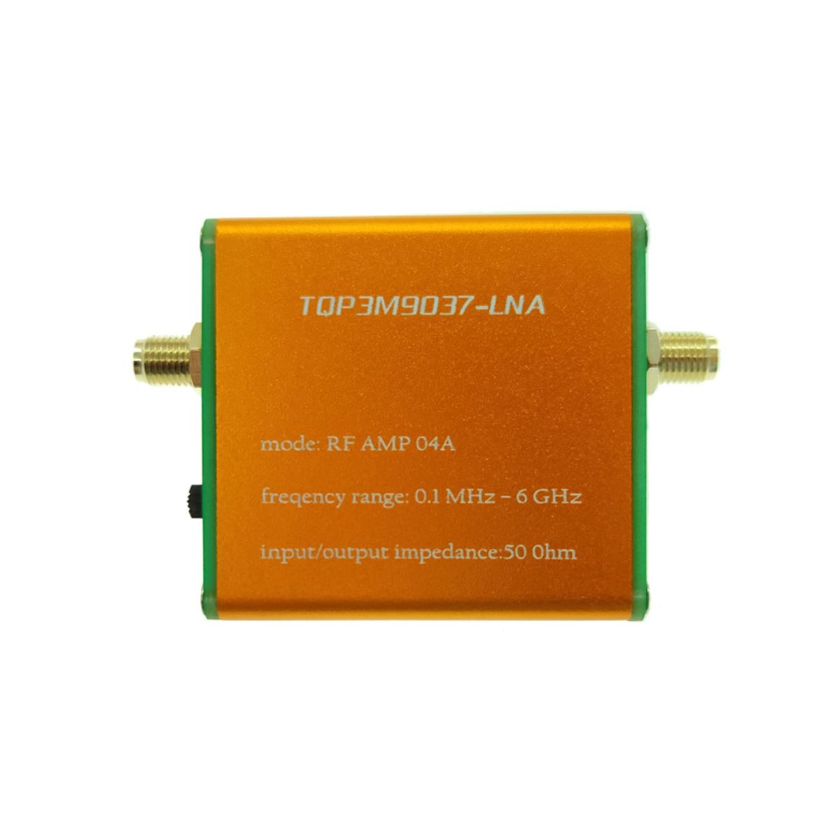 100K-6GHz Full-Band Amplifier Preamplifier High Linearity Ultra-Low Noise Gain Amplifier with Battery Version
