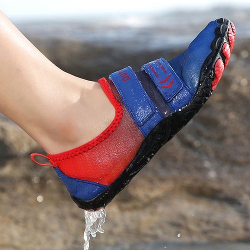 Unisex Five-finger Beach Water Shoes Men Big Size 36-46 Outdoor Quick-drying River Trekking Lovers Swimming Shoes Comfortable Fitness Shoes Blue