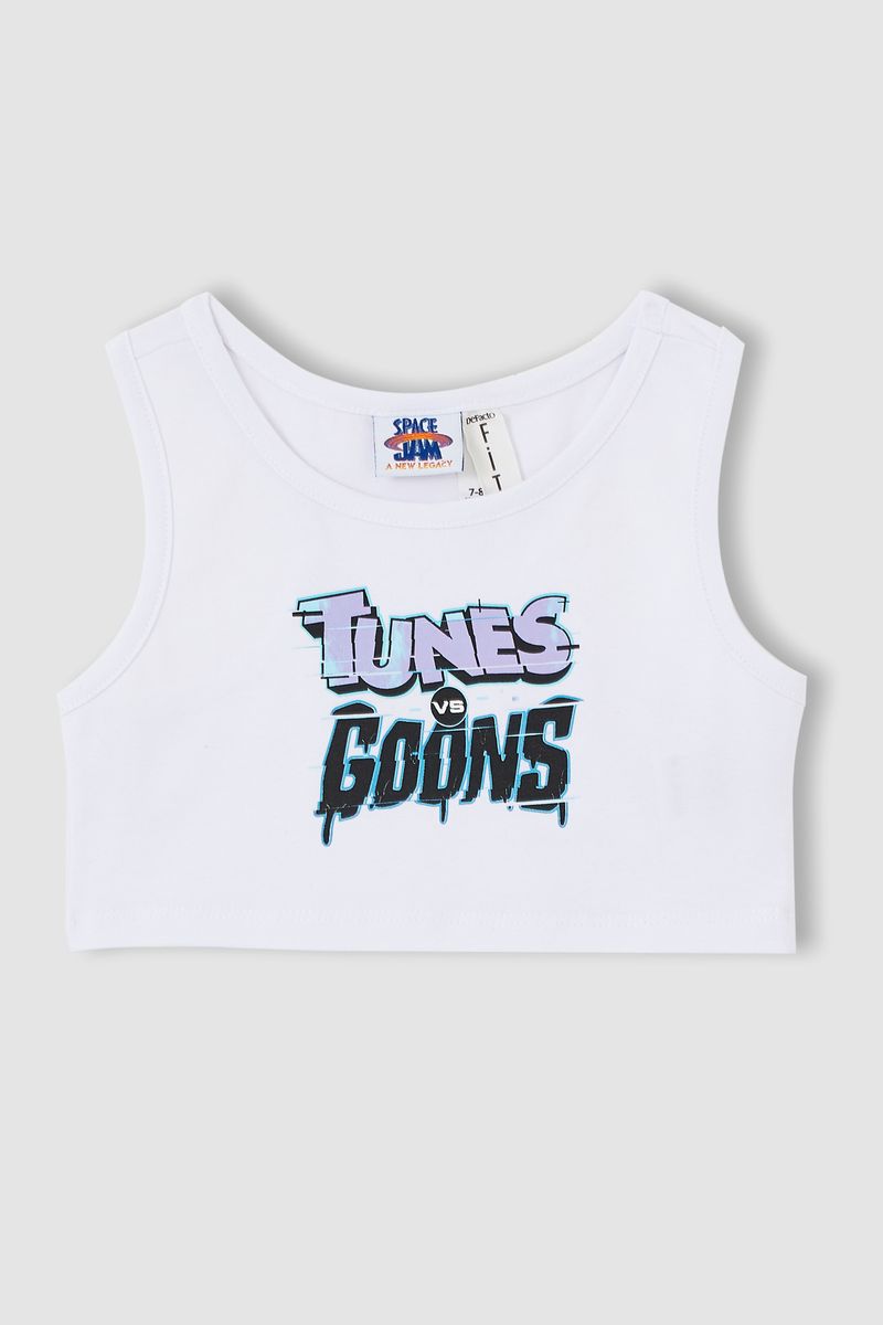 Girl - Slim Fit Knitted Athlete - White